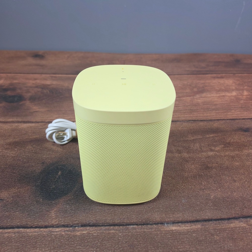 Sonos One HAY Limited Edition Speaker Pale Yellow Good Condition Smart WiFi